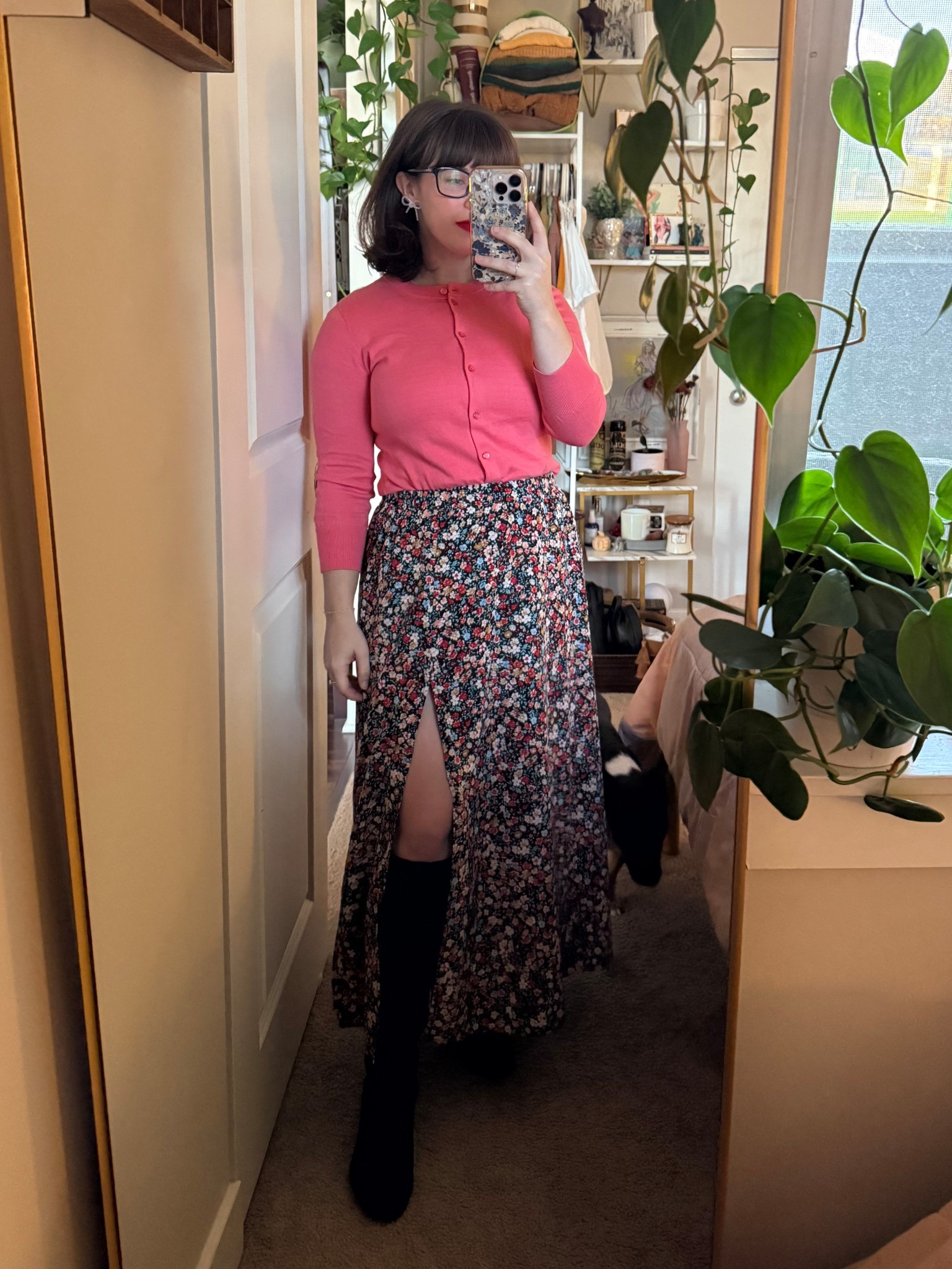 Another long skirt and boots. OOTD 4.9.25

#LTKPetite #LTKWorkwear #LTKStyleTip