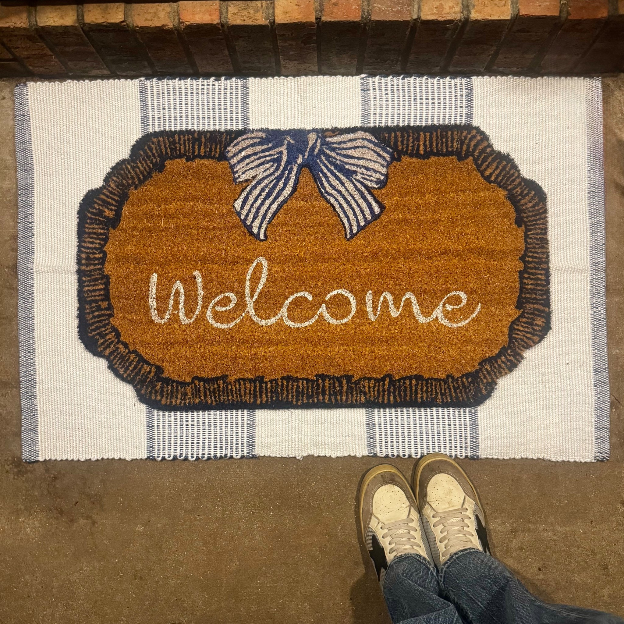I was in need of a new door mat. I love this love shack fancy inspired one. Both from Walmart and both affordable! Both pieces can also transition into Memorial Day and forth of July with the blues. I can’t wait to finish my front porch spring refresh!  #walmartfinds

#LTKdayinmylife #LTKHome #LTKSeasonal