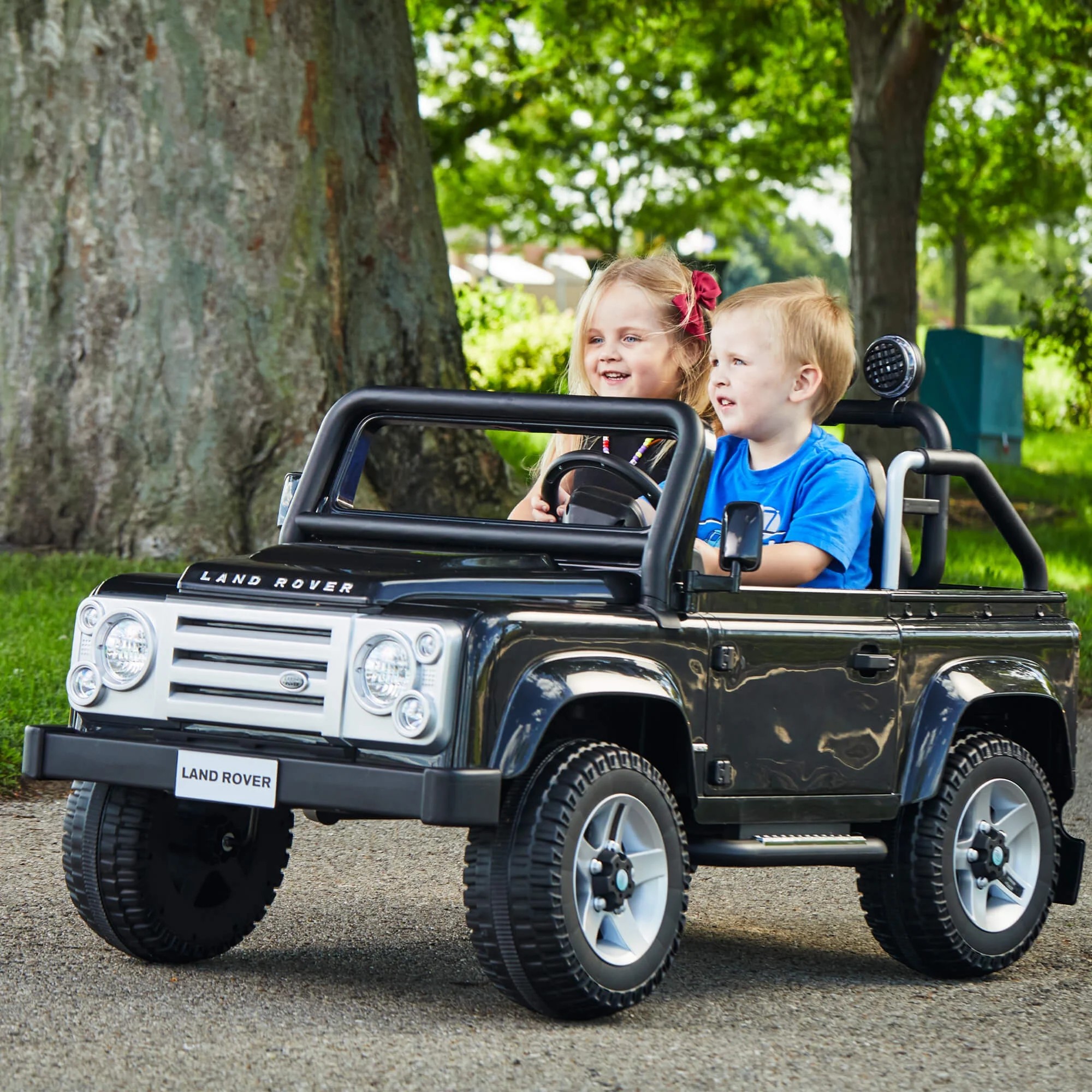 12V Land Rover Electric Battery-Powered Ride-On Car for Kids - Walmart.com | Walmart (US)