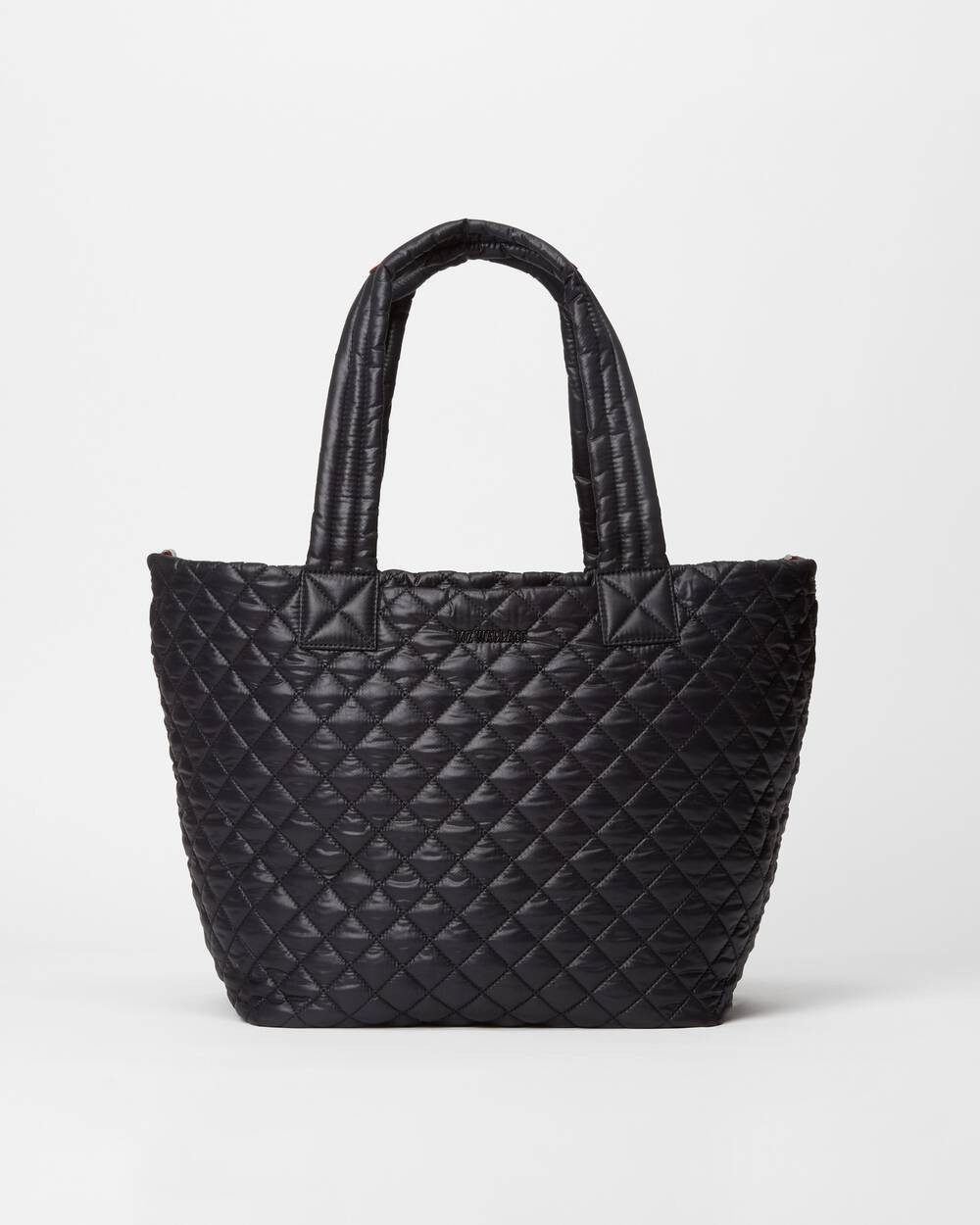 Black Rec Medium Metro Tote Deluxe | MZ Wallace