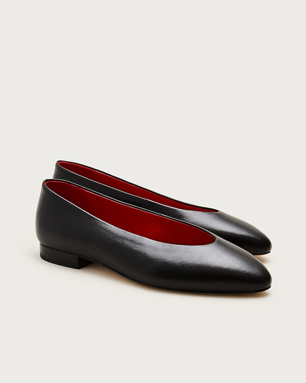 Bea ballet flats in leather | J. Crew US