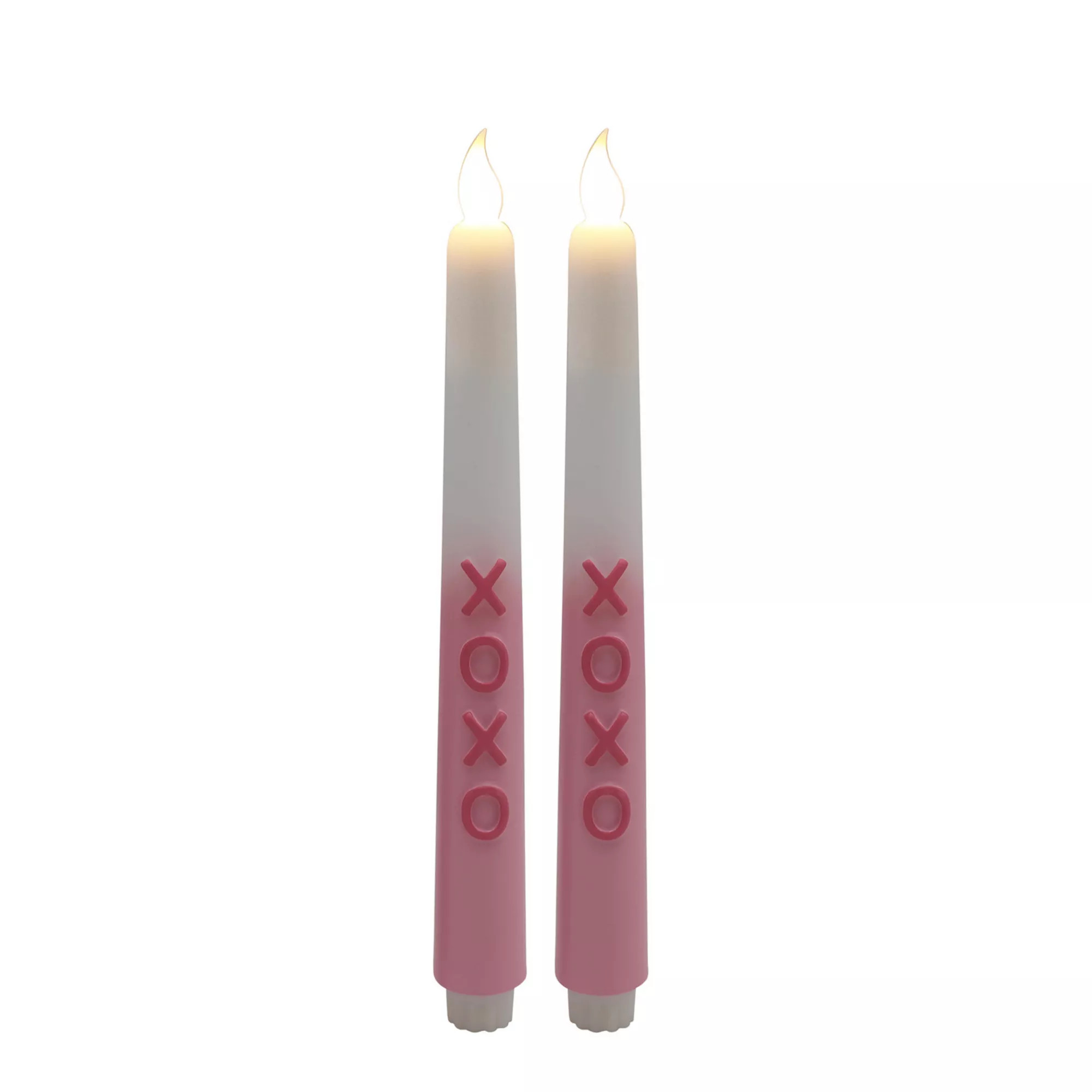 Celebrate Together™ Valentine's Day Taper LED Candles 2-pc. Set | Kohl's
