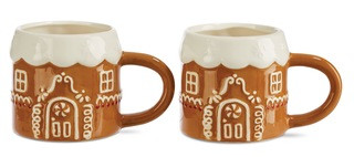 CANVAS Santa's Workshop Collection Gingerbread Mug Set, 20-oz, 2-pk | Canadian Tire