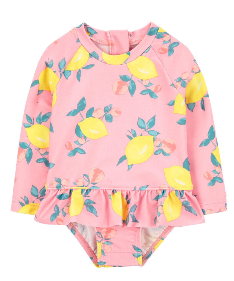 🍋Cutest lemon long sleeve baby girl swimmie🍋

#LTKFindsUnder50 #LTKBaby
