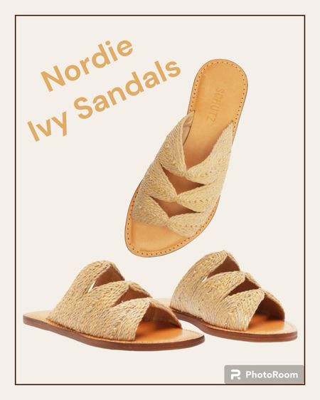 Ivy rattan sandals from Nordstrom. 

#sandals
#nordstromshoes

#LTKshoecrush