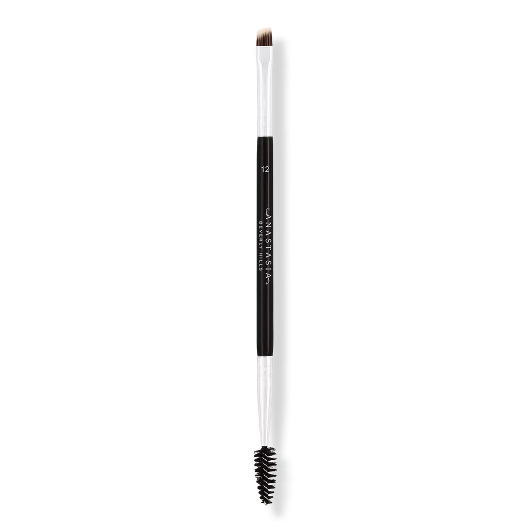 Brush 12 Dual-Ended Firm Angled Brow Brush | Ulta