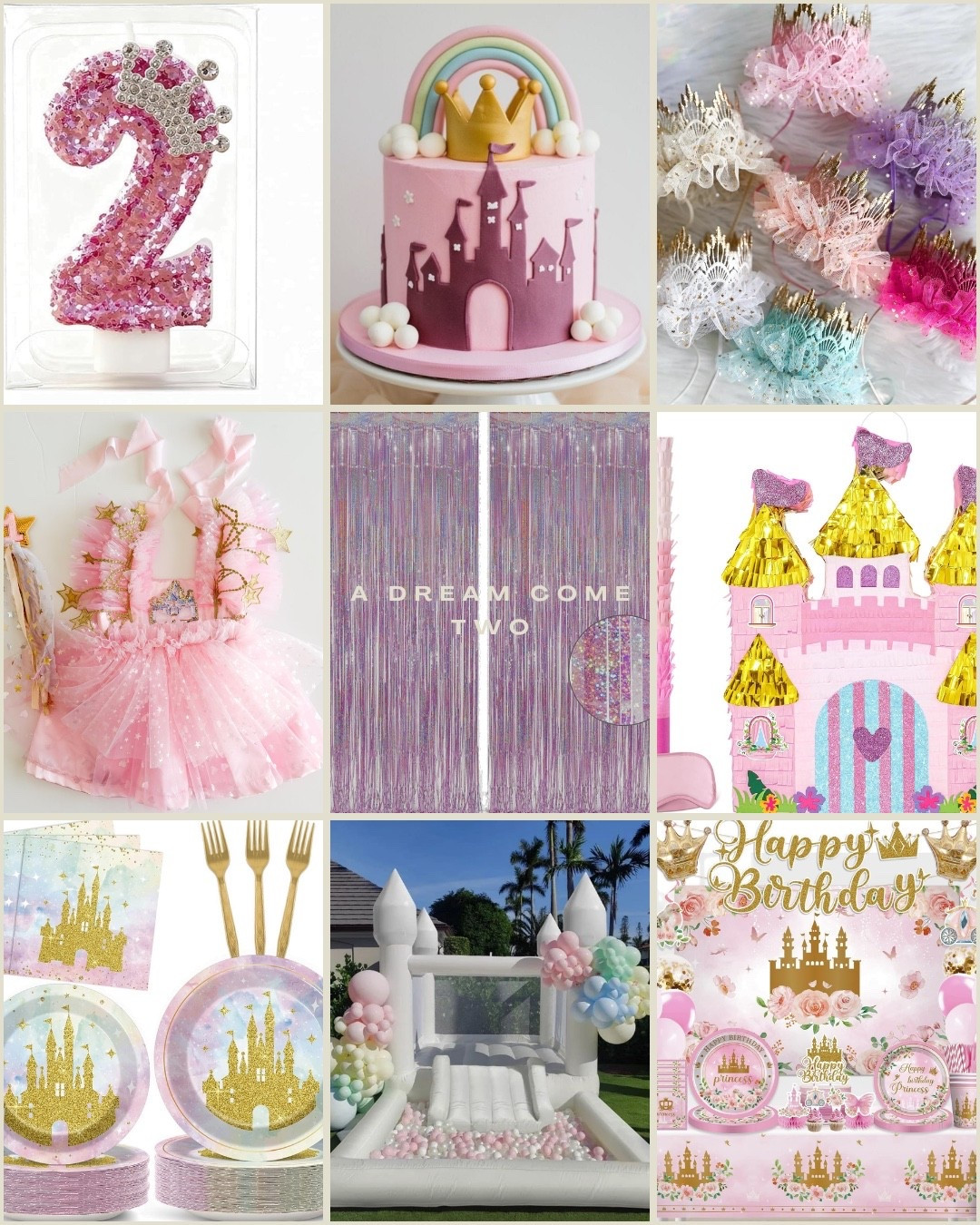 Two year old birthday party themes- toddler girl birthday theme - princess birthday theme - 2nd birthday theme 

#LTKKids #LTKSeasonal #LTKmomlife