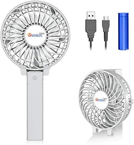VersionTECH. Mini Portable Fan, USB Battery Operated Desk Fan, Small Personal Handheld Table Fan ... | Amazon (US)