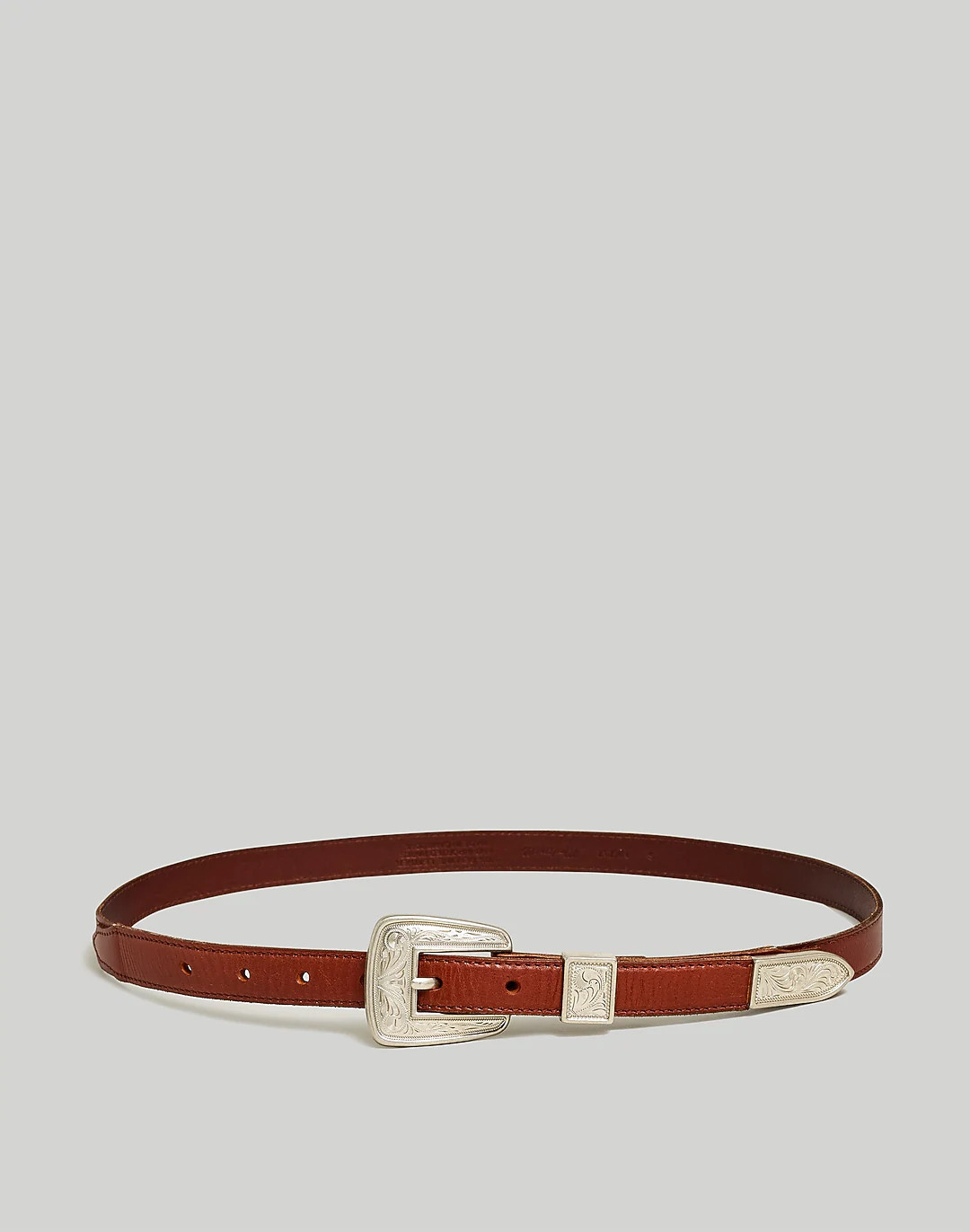 Leather Western Belt | Madewell