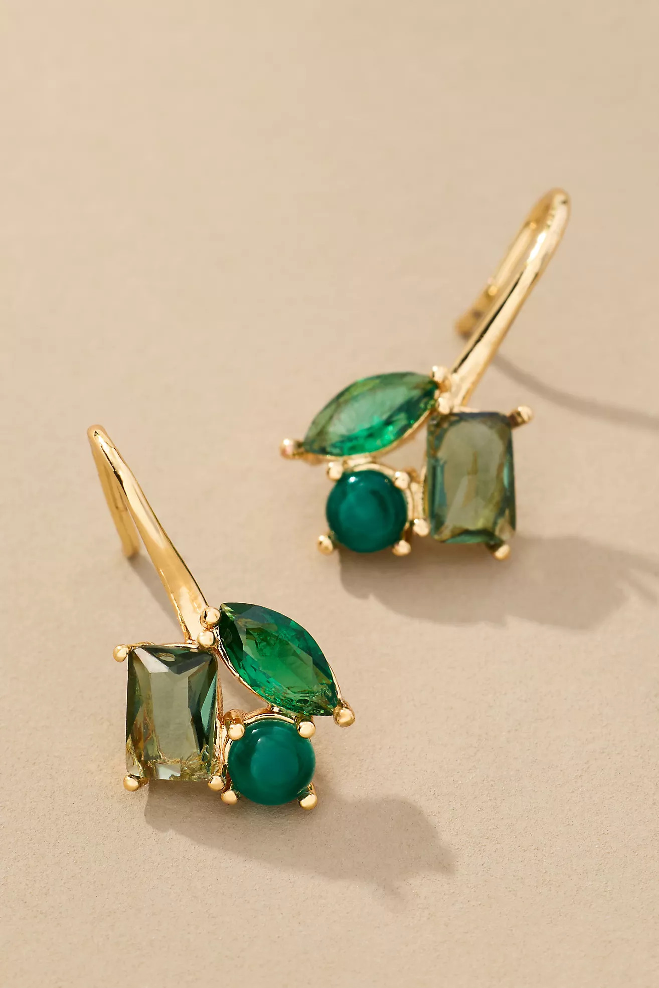 Cluster Crystal Earrings | Anthropologie (US)