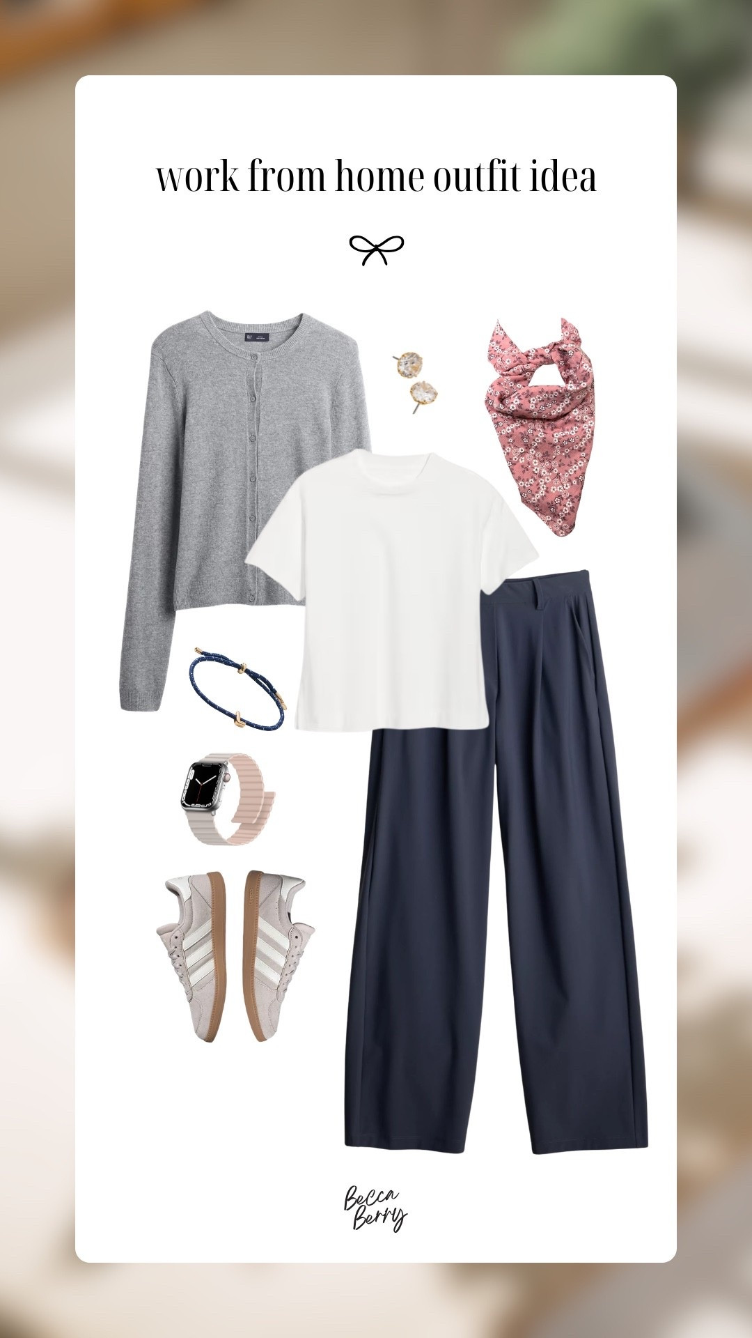 You can never go wrong with a cardigan, white tee, and tailored pants. It's an easy outfit formula that feels polished without requiring much thought.

#LTKootd #LTKWorkwear #LTKMidsize