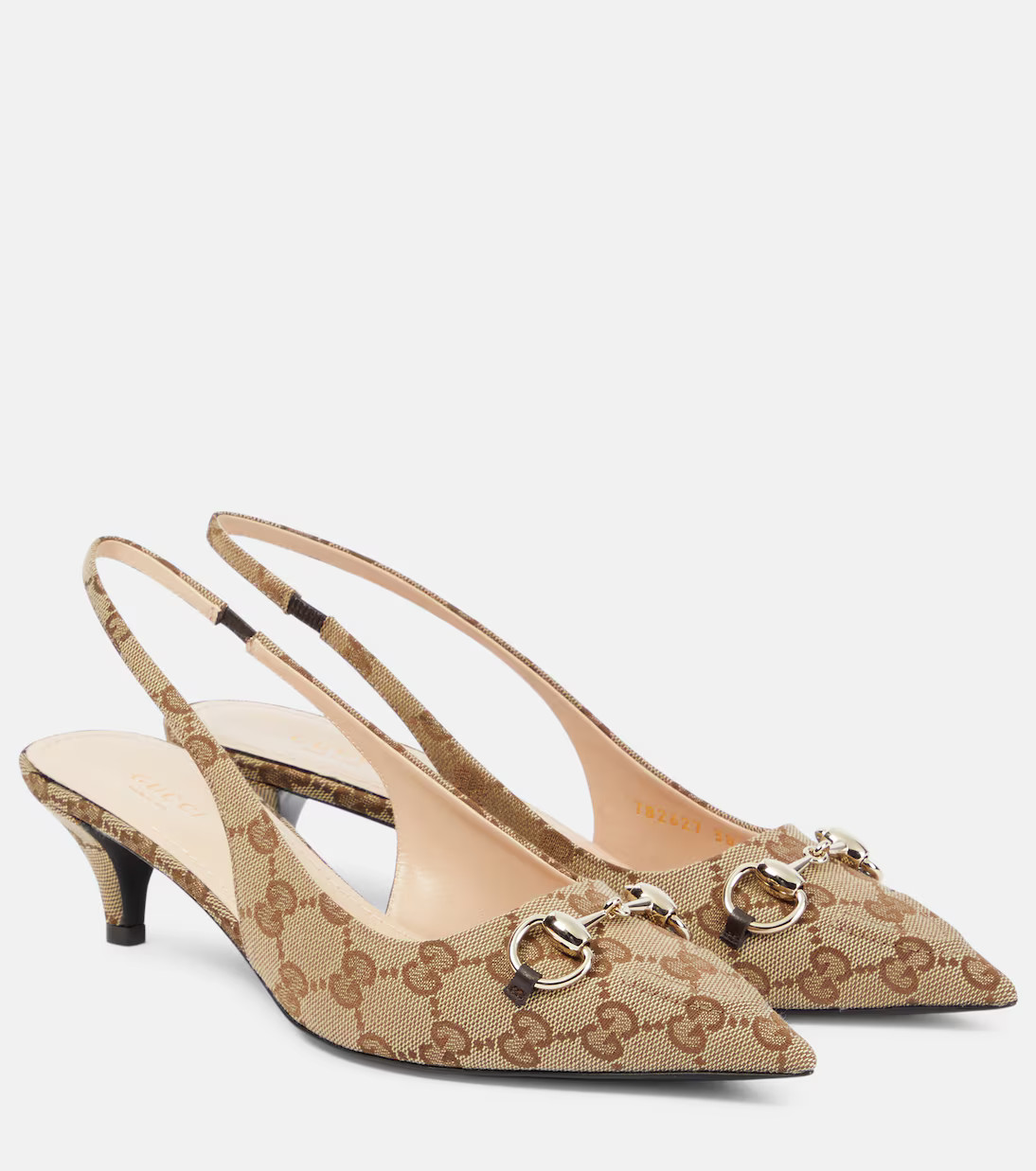 Horsebit GG slingback pumps | Mytheresa (US/CA)