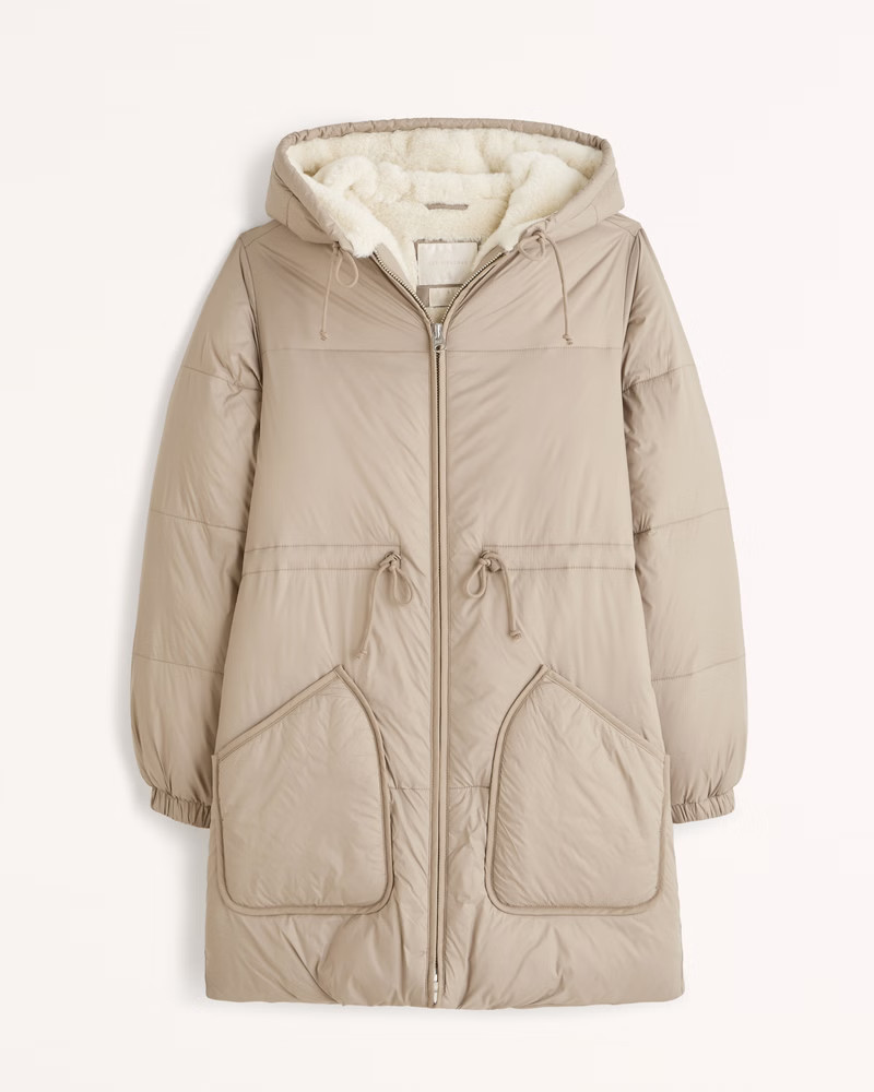 A&F Air Cloud Puffer Parka | Abercrombie & Fitch (US)