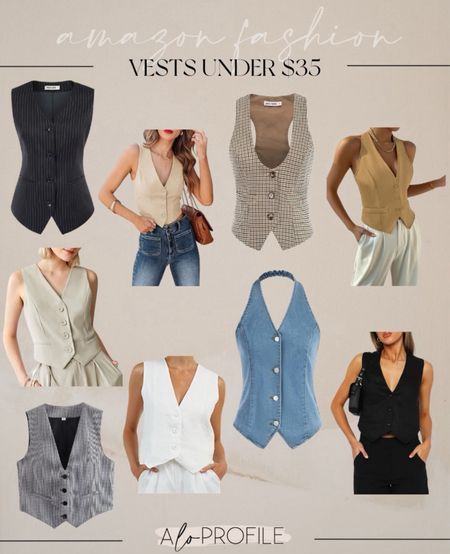 Amazon fashion finds// vests under $40

#LTKfindsunder50 #LTKworkwear
