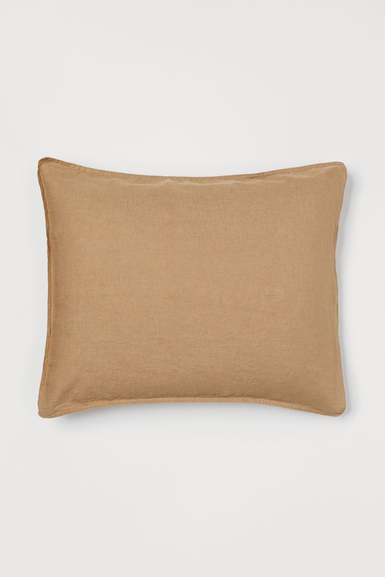 Washed Linen Pillowcase | H&M (US)