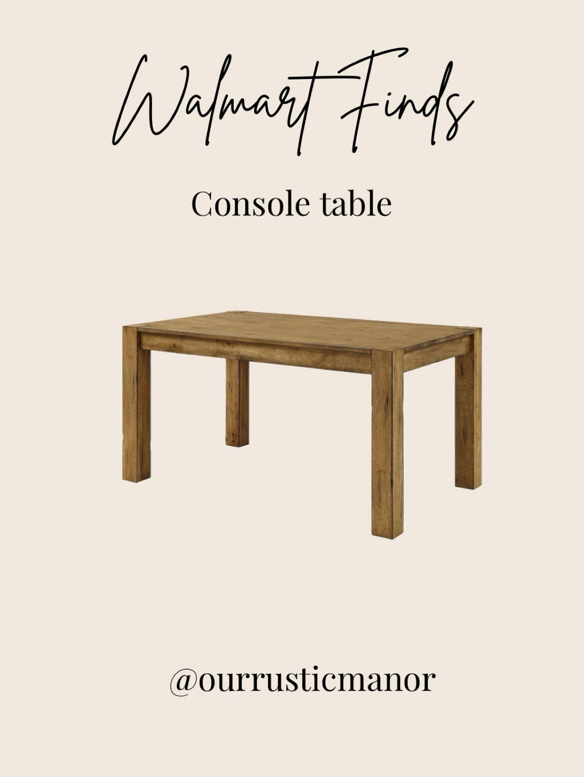 Affordable rustic dining table

#LTKHome