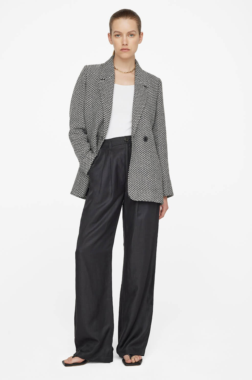 Fishbone Blazer | Anine Bing