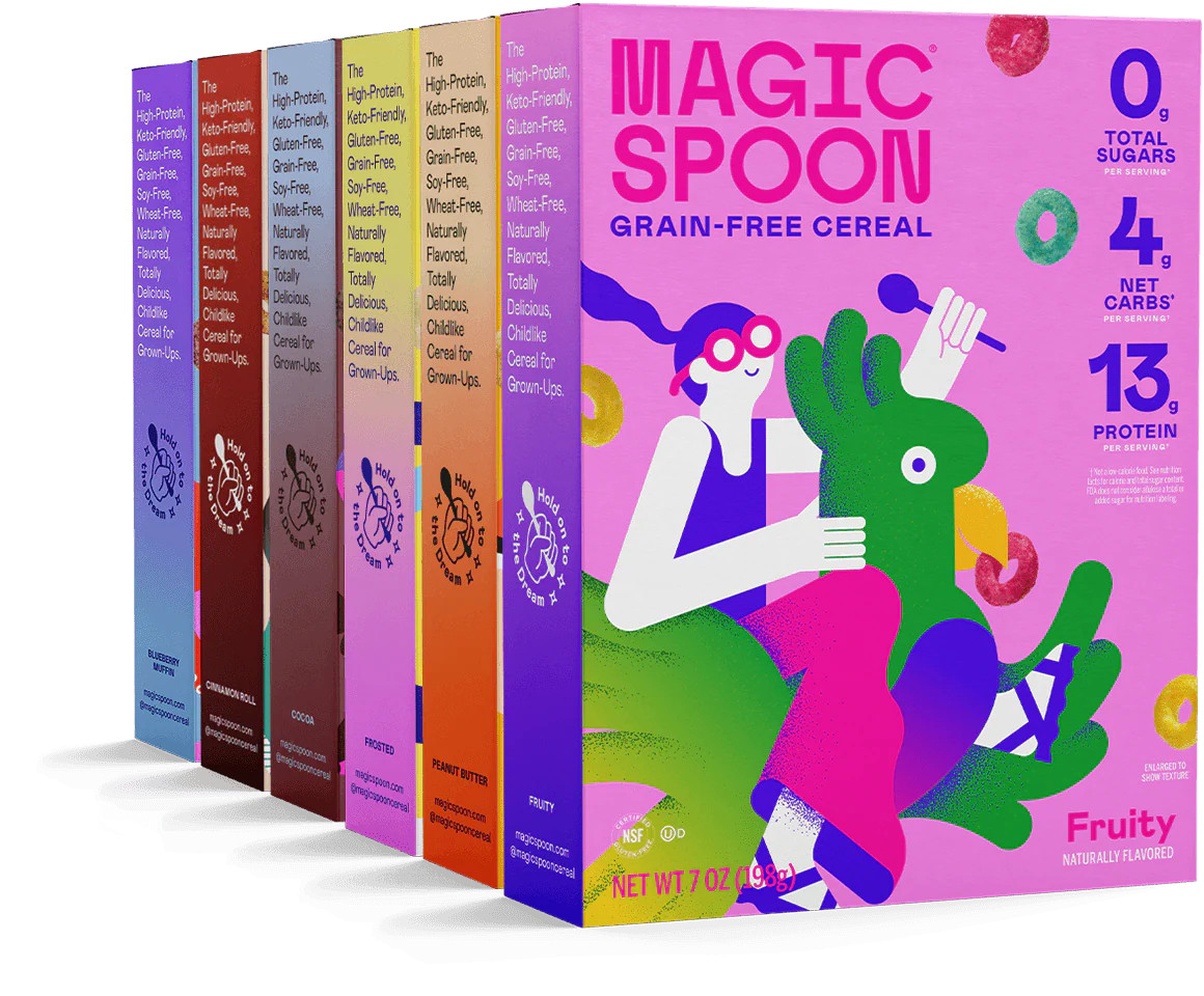Variety 6 - 1 case (6 boxes) | Magic Spoon