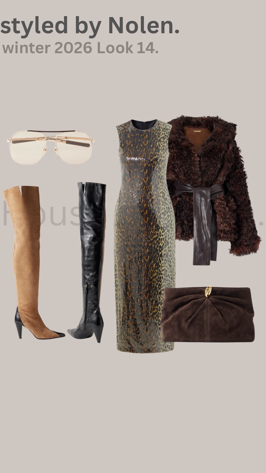 Winter 2026 Look 14. 

#LTKOver40 #LTKgrwm #LTKootd