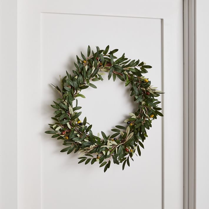 Faux Olive Wreath | West Elm (US)