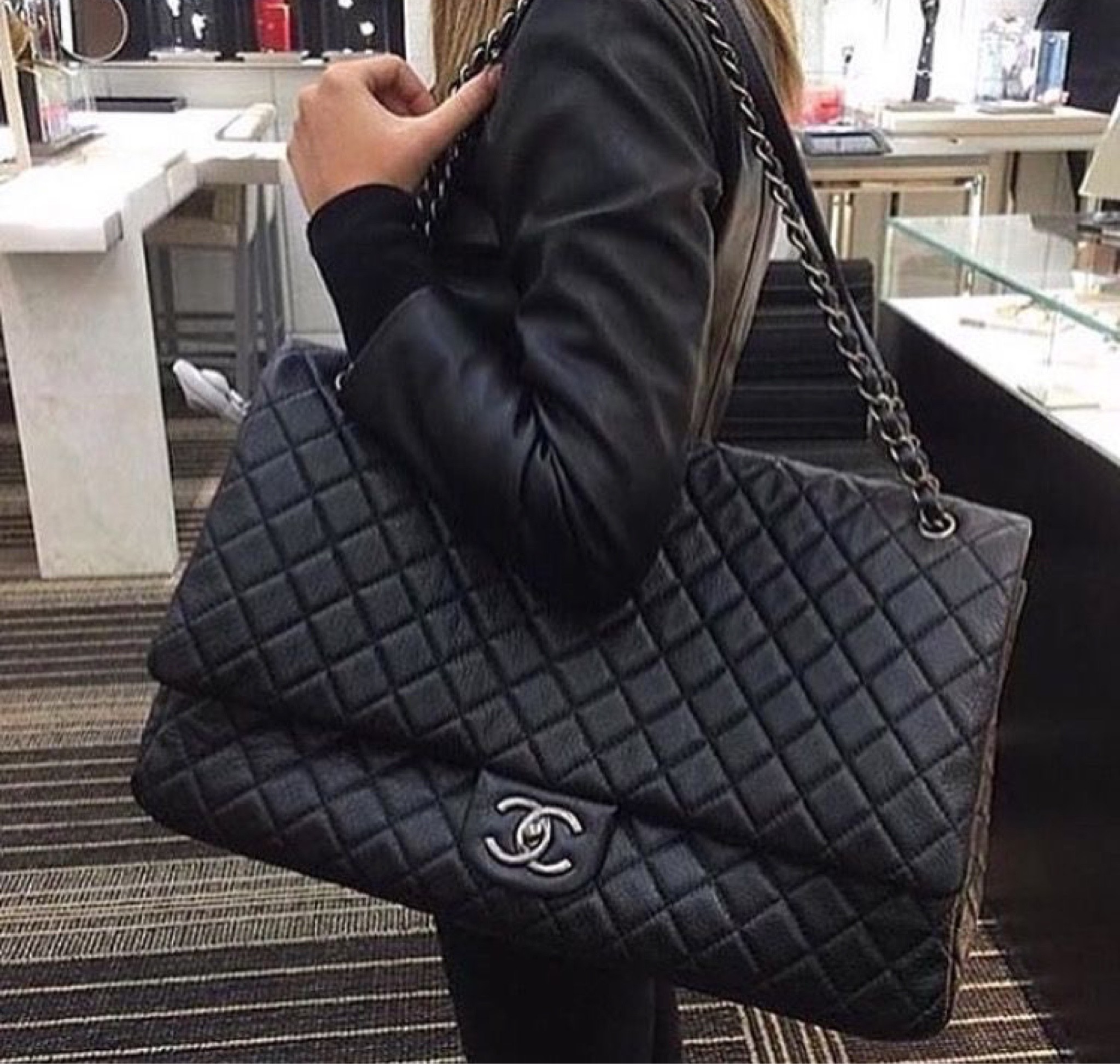 Chanel woman bag genuine leather … curated on LTK