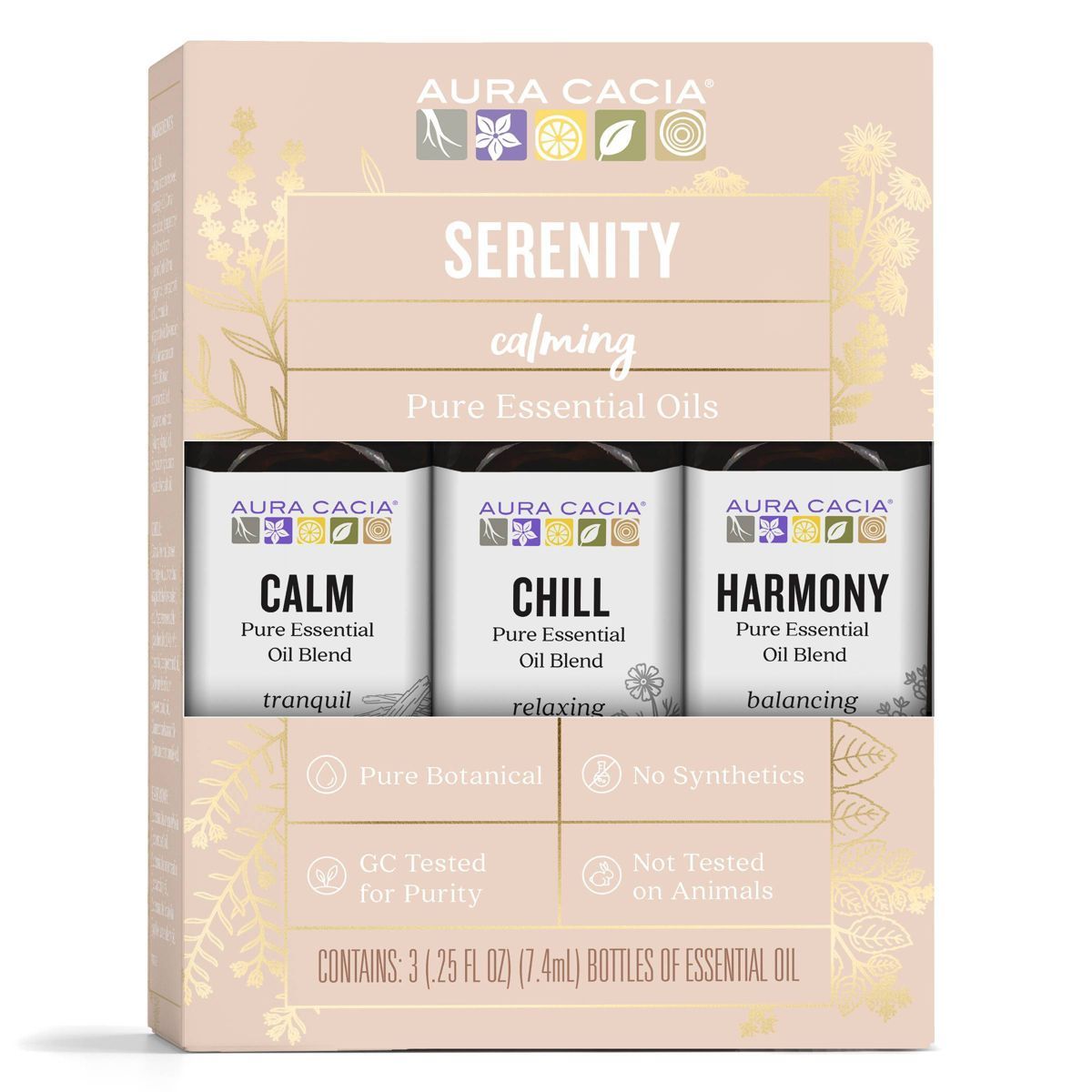 3pk Serenity Multi Essential Oil Set - Aura Cacia | Target