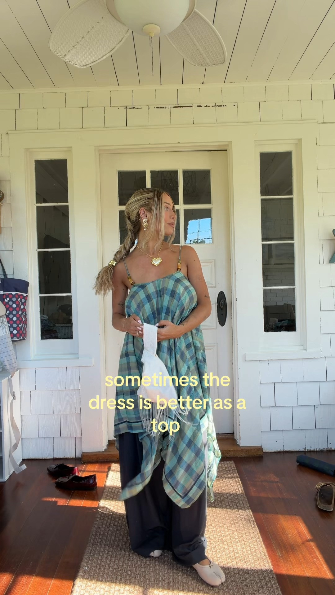 sometimes the dress is better as a top! 

 #LTKgrwm #LTKootd