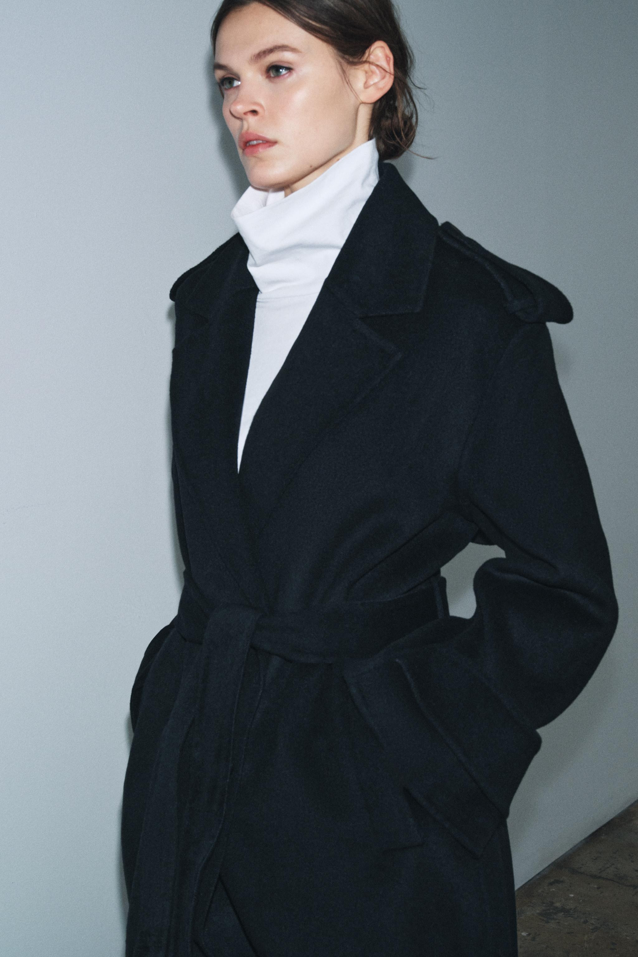LONG WOOL BLEND COAT ZW COLLECTION LIMITED EDITION | Zara US