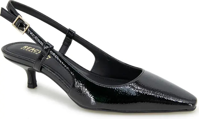 Reaction Kenneth Cole Maggie Kitten Heel Slingback Pump (Women) | Nordstromrack | Nordstrom Rack
