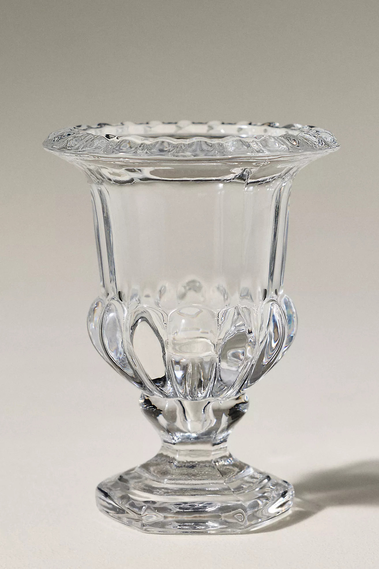 Iris Pressed Glass Vase | Anthropologie (US)