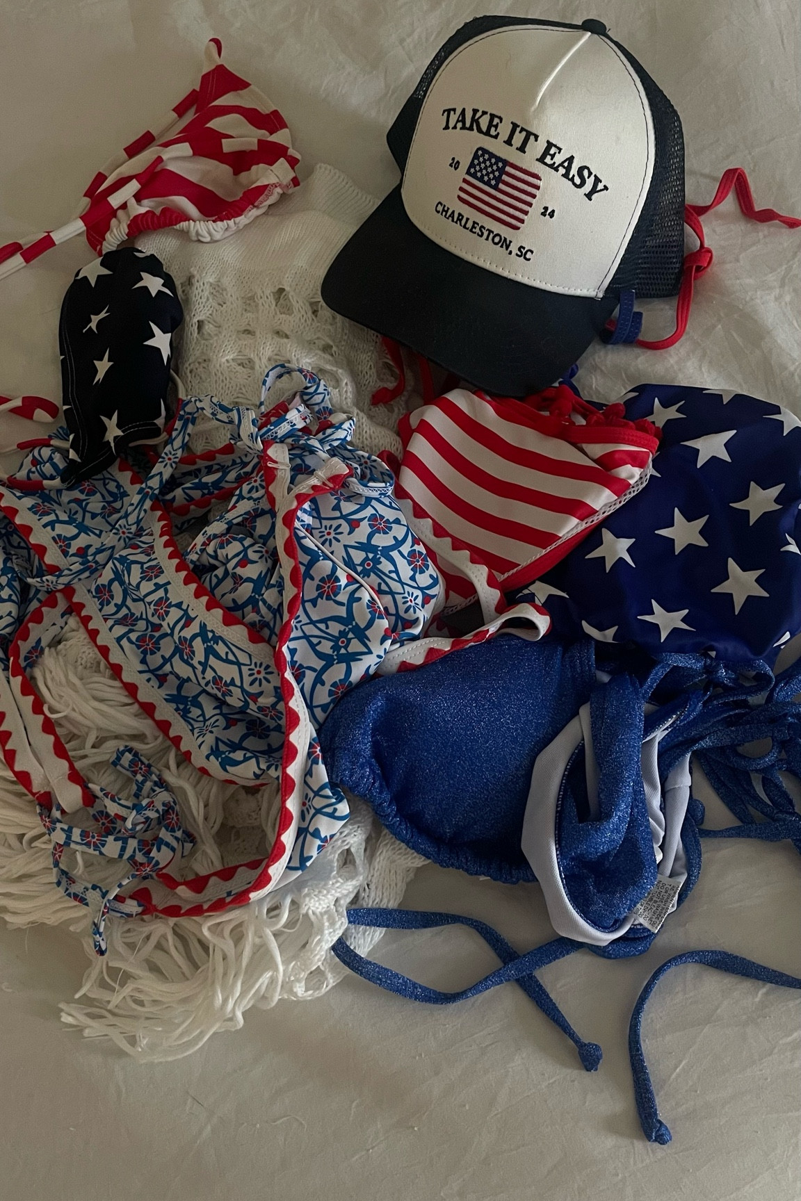 USA / Fourth of July / red white blue swim / American flag / Independence Day / Labor Day inspo / amazon swim / shein swim

#LTKSeasonal #LTKSwim