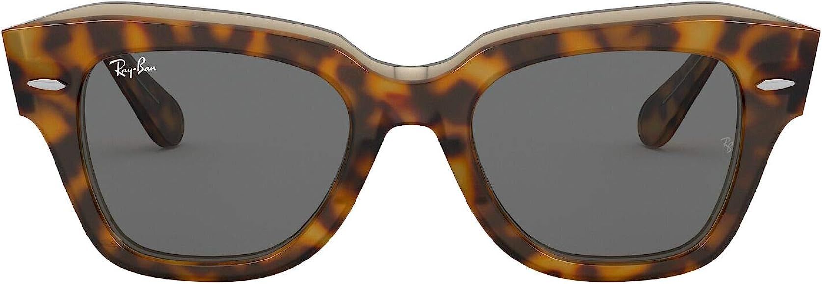 Women's Rb2186 State Street Square Sunglasses | Amazon (US)