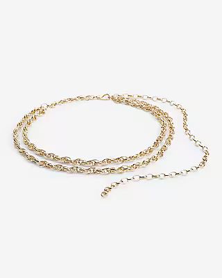 Double Rope Chain Waist Belt | Express