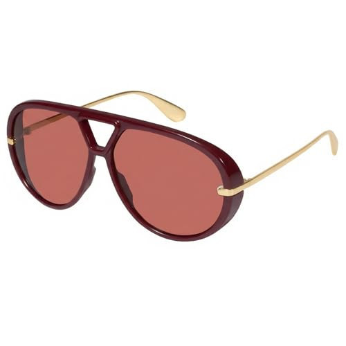 mosanana Trendy Oversized Big Aviator Retro 2025 Sunglasses for Women Men Wide Cool Cute Vintage Fashion Large Shades Sun Glasses Burgundy Red Lens MS52478 | Amazon (US)