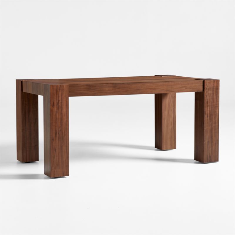 Sobro 65" Walnut Dining Table + Reviews | Crate & Barrel | Crate & Barrel