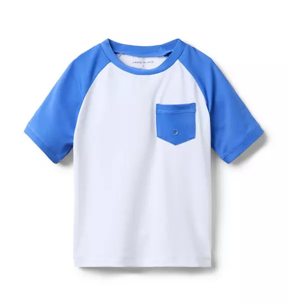 Recycled Colorblock Rash Guard | Janie and Jack