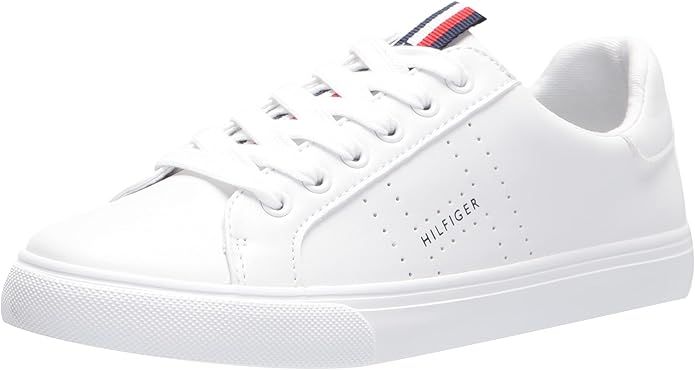 Tommy Hilfiger Lamiss Sneaker, White II, size 6 US | Amazon (US)