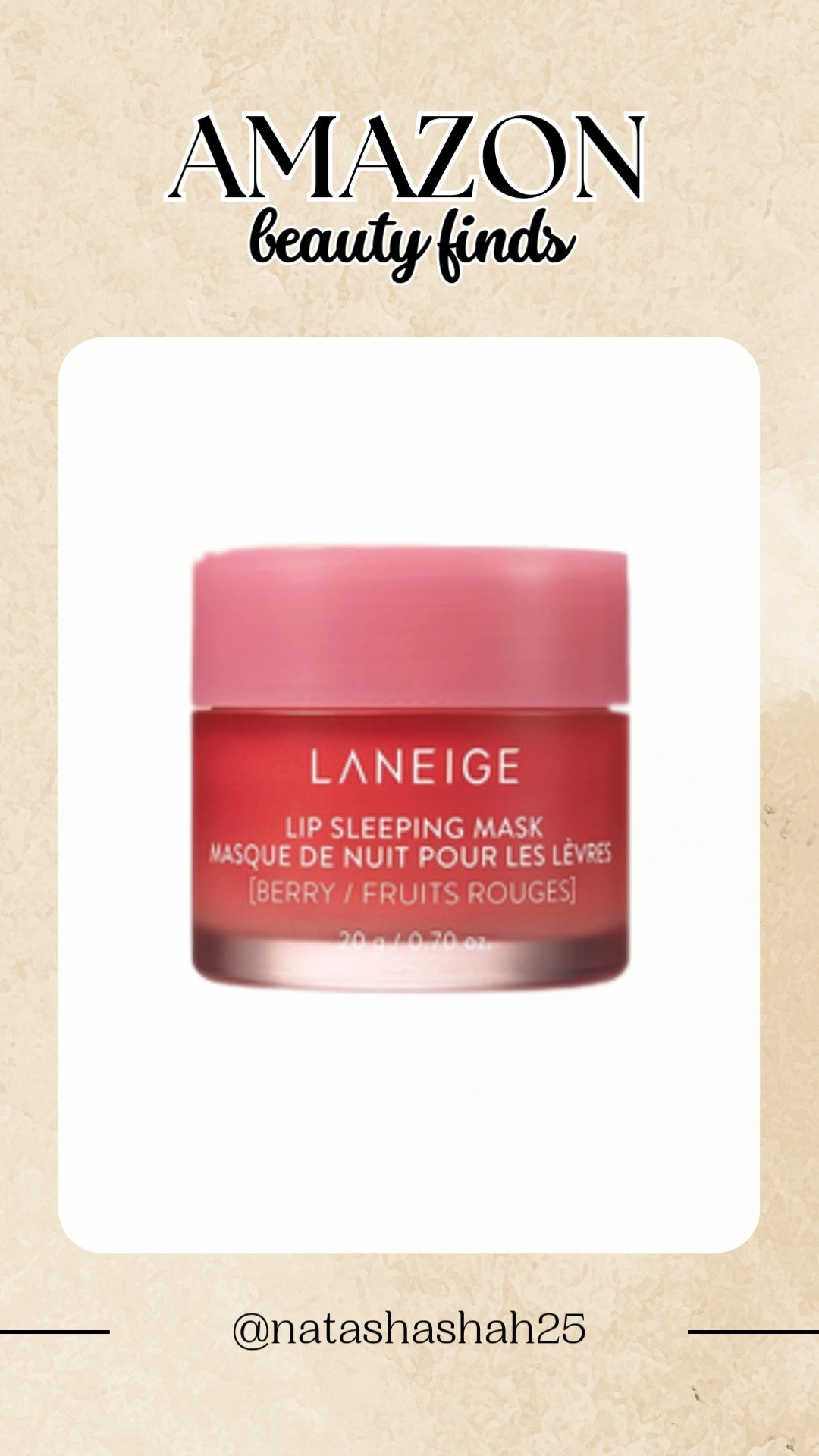 This LANEIGE Lip Sleeping Mask brings cheerful hydration and soft charm to every beauty routine with effortless glow. #LaneigeLipMask #LipSleepingMask #HydratingCare #BeautyEssentials #SkincareRoutine #SoftLips #DailyGlow #SelfCareBasics #RadiantSkin #OvernightCare 💋✨🌙
 

 #LTKbeauty #LTKhome #LTKtravel