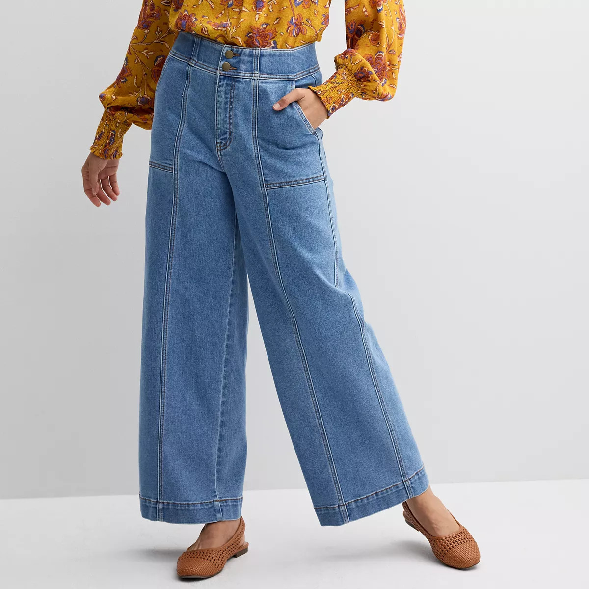 Women's Farmers Market Patch Pocket Jeans | Kohl's