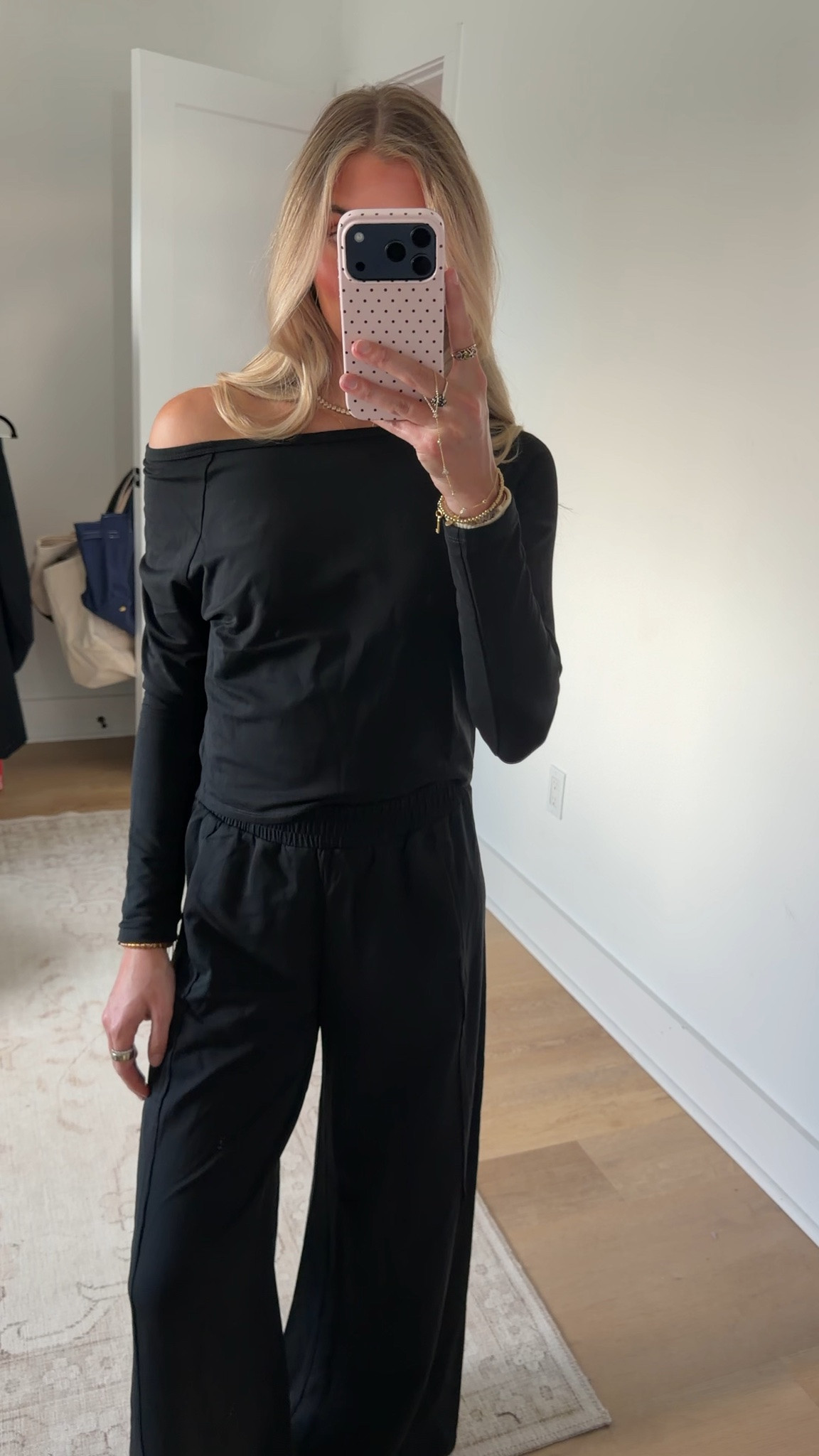 Amazon size small MOOSLOVER Women Boat Neck 2 Piece Sets Sweatsuits Wide Leg Sweatpants Lounge Sets Airport Travel Matching Sets Outfit