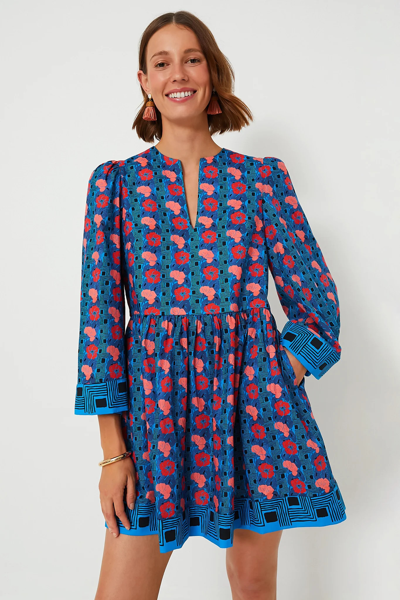 Retro Floral Izzie Dress | Tuckernuck (US)