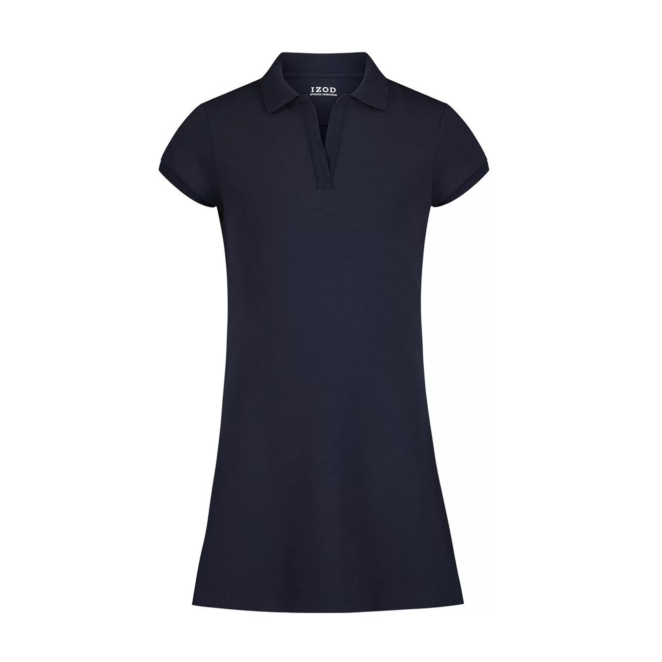 Girls 4-18 IZOD Polo Dress with Rib Johnny Collar in Regular & Plus Size | Kohl's