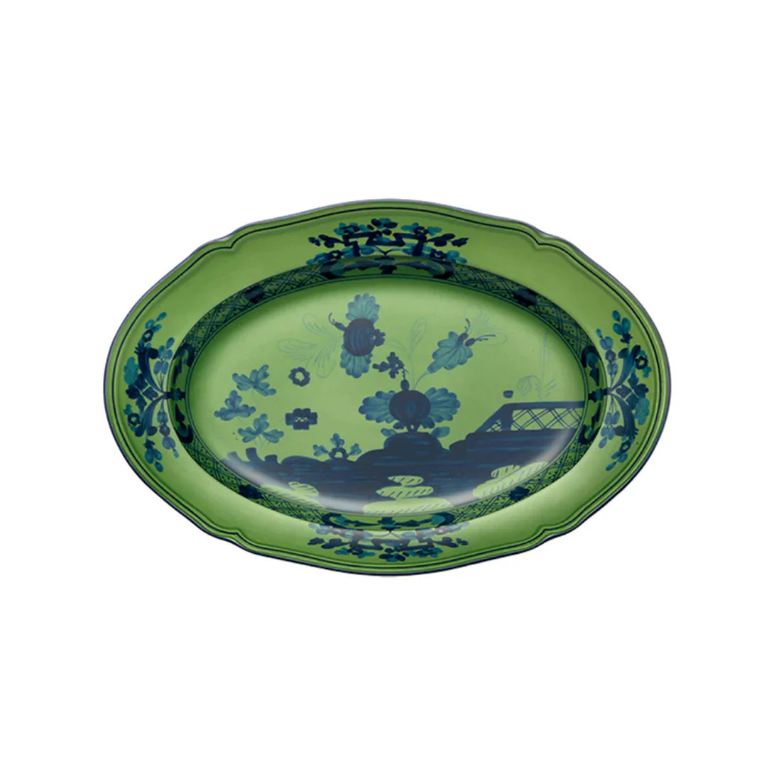 Oriente Italiano Pickle Dish (Malachite) | Lakeview Home