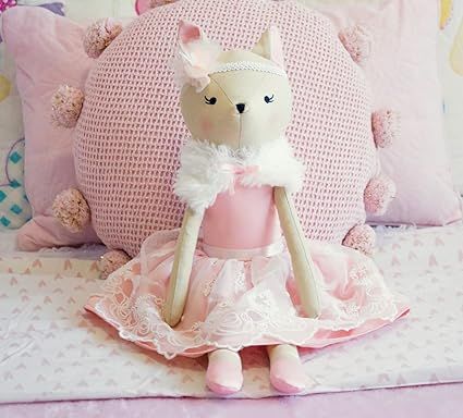 Inspired by Jewel Dixie The Deer Plush Doll | Handmade Stuffed Woodland Animal Toy for Kids & You... | Amazon (US)