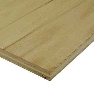Swaner Hardwood 3/4 in. x 48 in. x 8 ft. Red Oak Plywood 165956 - The Home Depot | The Home Depot