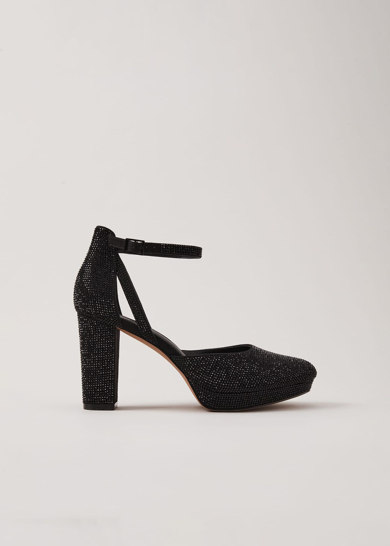 Black Sparkly Platform Heels | Phase Eight UK | | Phase Eight (UK)