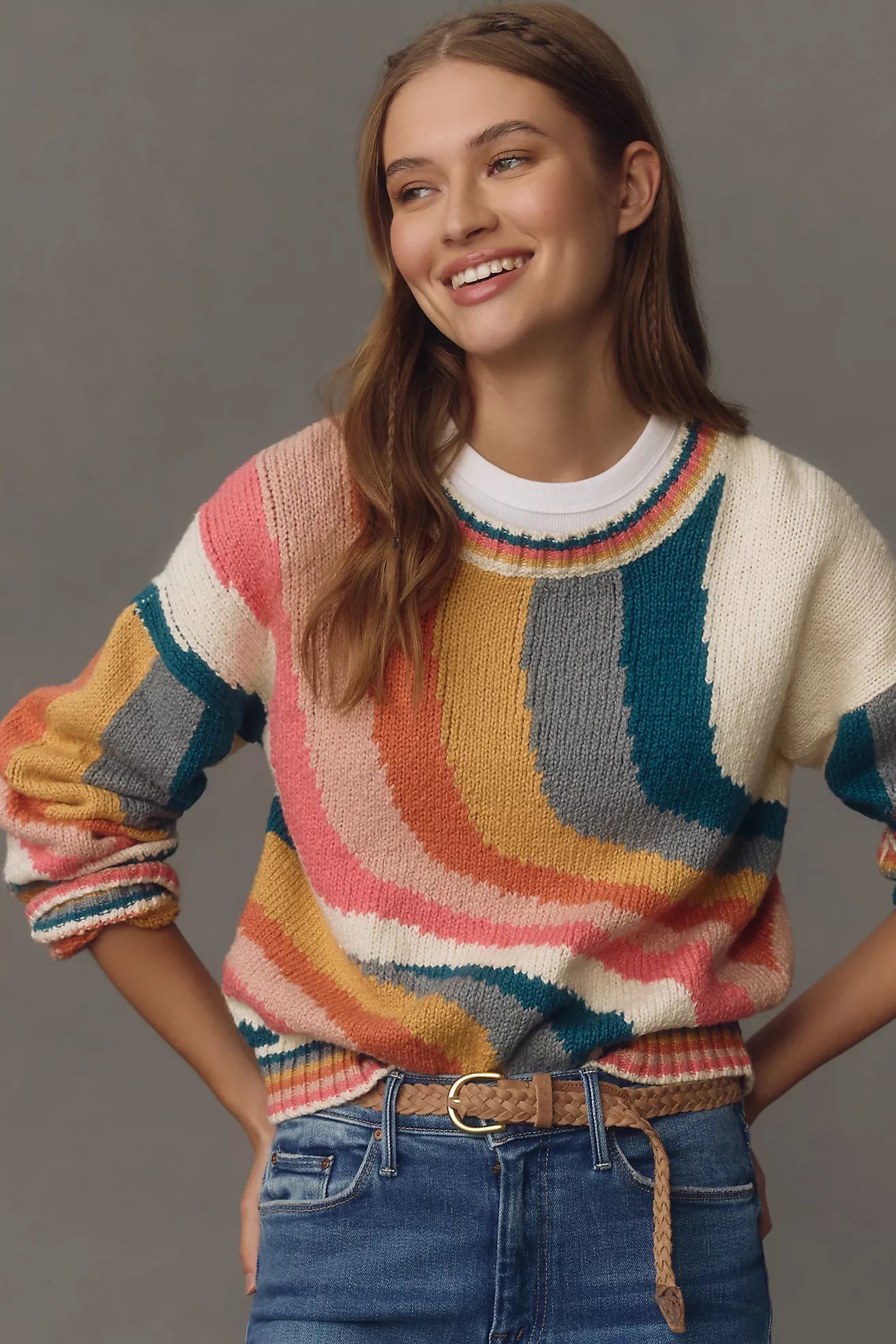 MOTHER The Itsy Crop Sweater | Anthropologie (US)