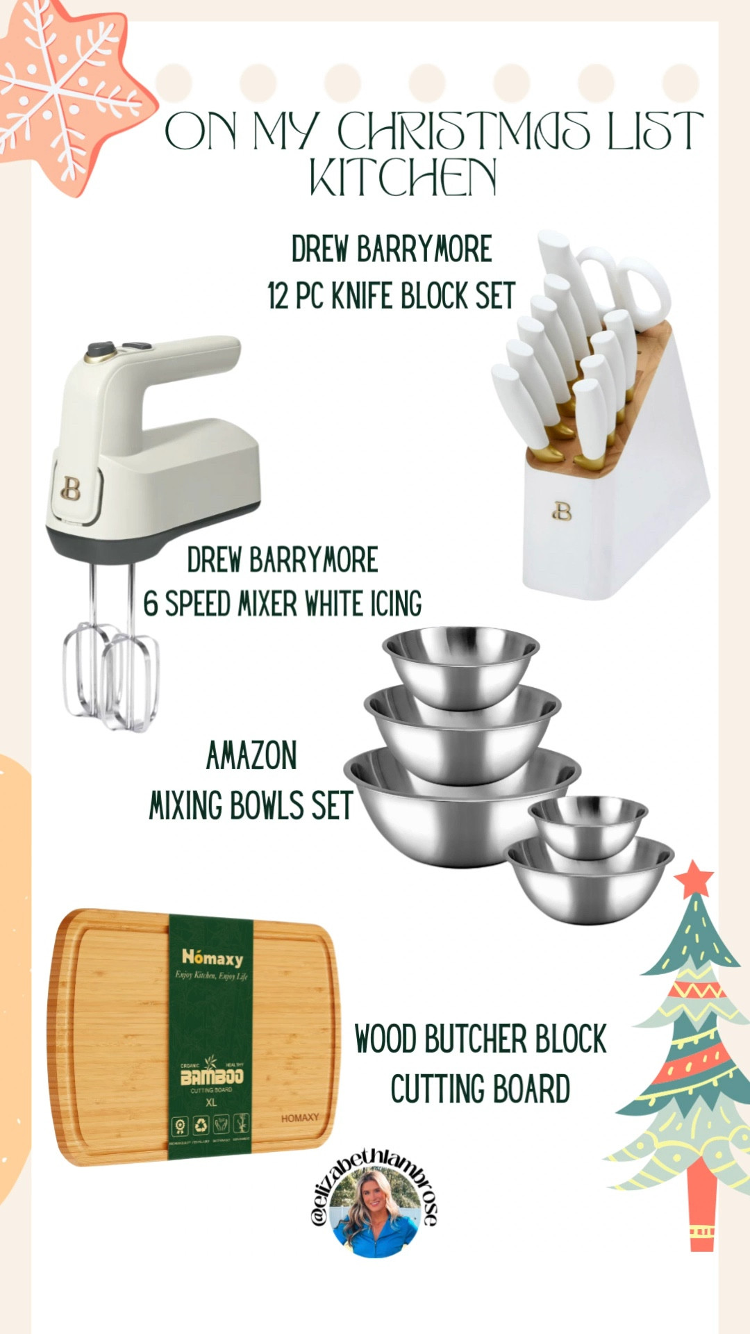 put my christmas list together and sharing so you can have some inspo!! 
loving these kitchen finds! i’m obsessed with drew barrymore collection with walmart it is so stunning! 


#LTKHome #LTKHoliday #LTKGiftGuide