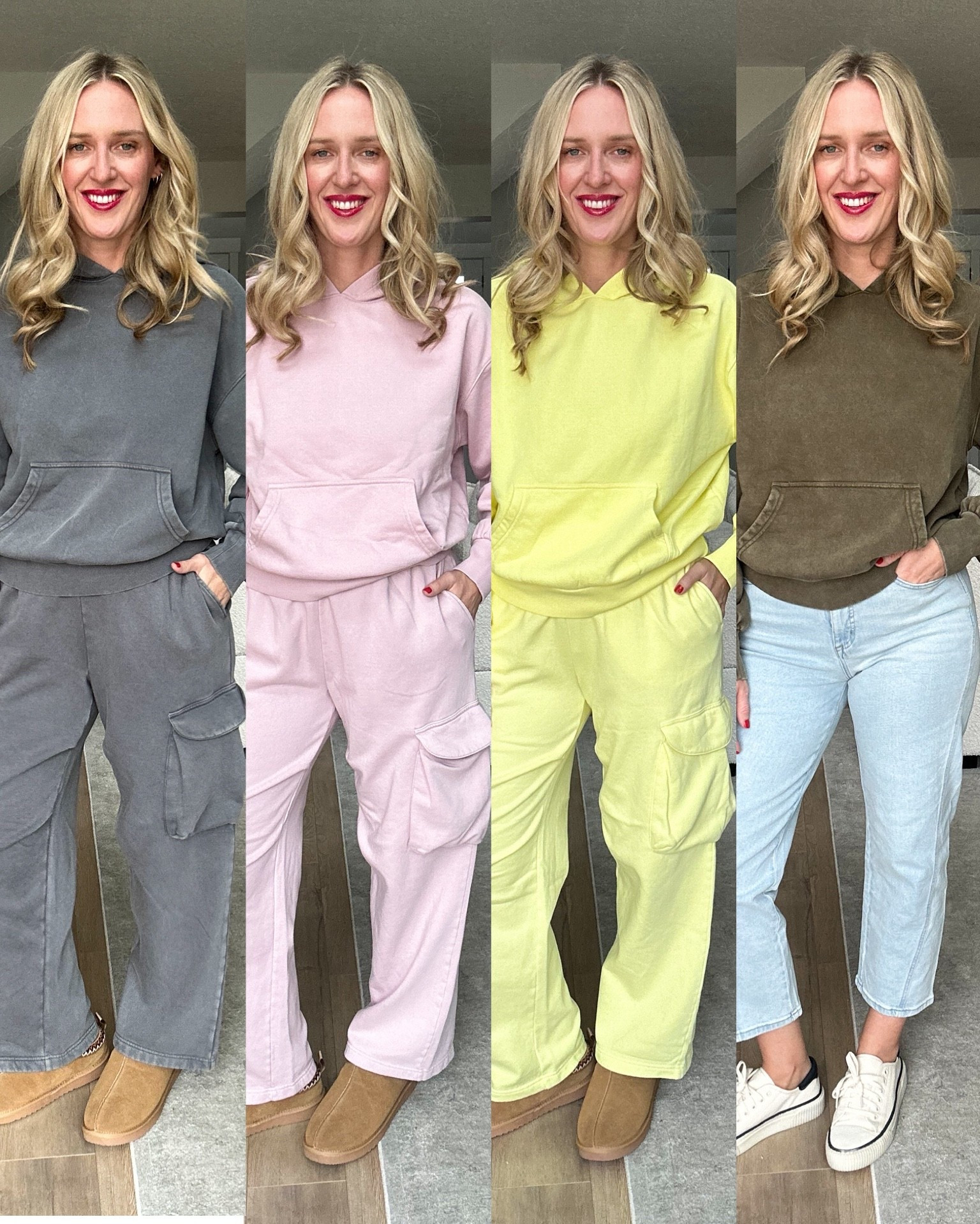 This Walmart mineral-washed hoodie and wide-leg sweatpant combo is giving major Free People lounge vibes ✨
The relaxed, oversized fit paired with the soft washed finish makes this set insanely comfortable and easy to wear. Each piece is sold separately so you can mix and match, and it comes in several gorgeous colors. Perfect for everyday errands, school drop-off, travel, or just staying cozy at home.

Such a good affordable Walmart find for fall and winter.

#LTKSeasonal #LTKFindsUnder50 #LTKMostLoved #LTKUnder50 #WalmartFashion #AffordableStyle #MineralWash #ComfyOutfits #AthleisureStyle #FreePeopleInspired #CozyStyle #WalmartFinds #FrugalRetailTherapy #LTKmomlife #LTKActive
