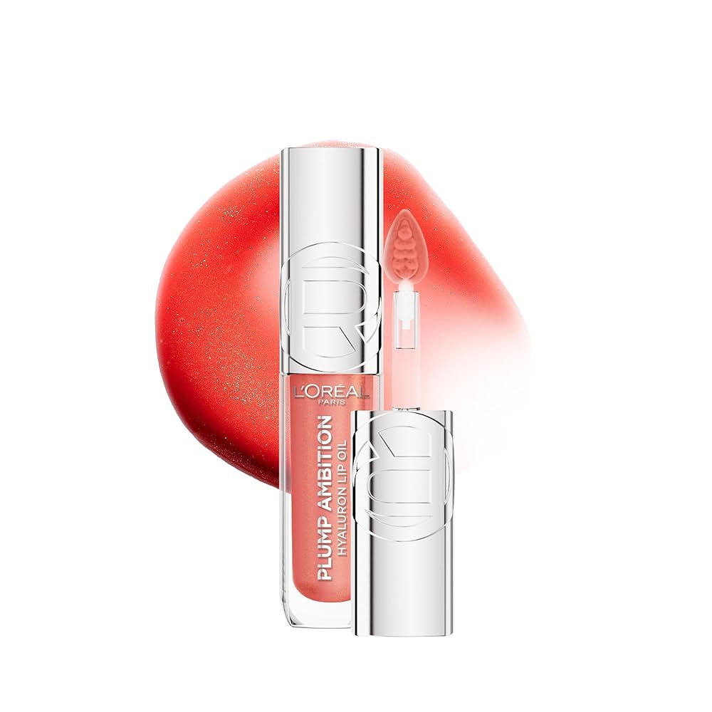 L’Oreal Paris Plump Ambition Tinted Lip Oil, Plumping Lip Gloss, Gentle Tingling, Non Sticky, H... | Amazon (CA)